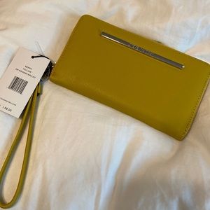 Yellow Steve Madden wallet